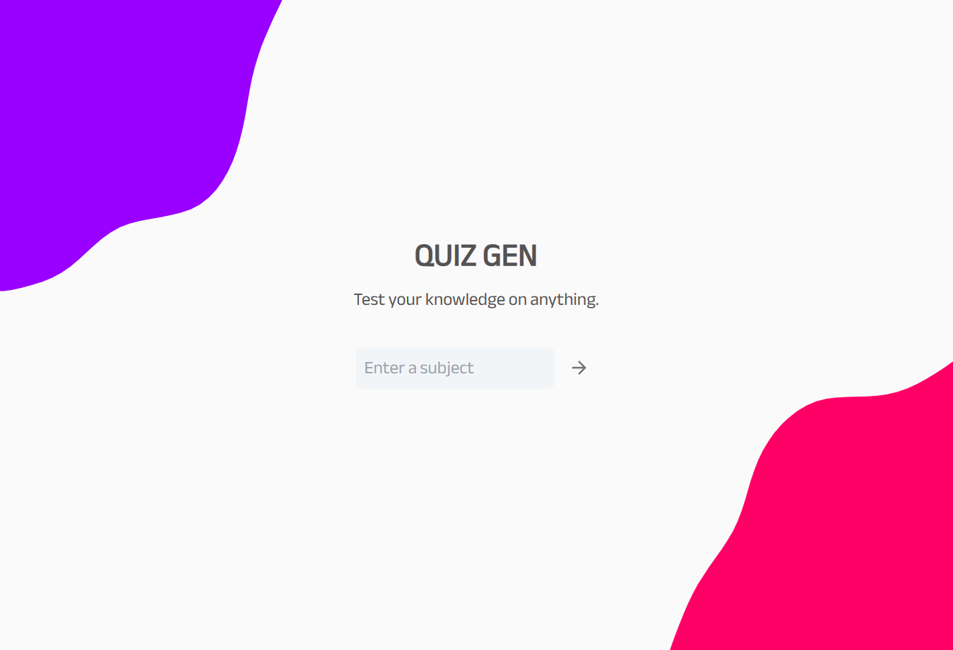 Quizgen Project